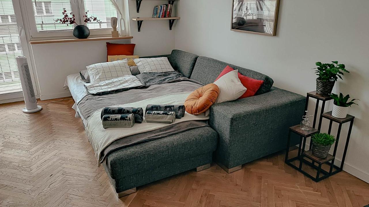 Przestronny Apartament W Centrum Apartment Warsaw Luaran gambar