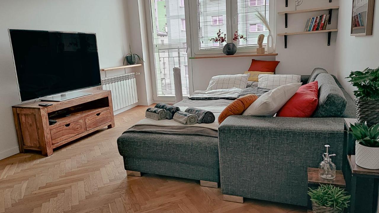 Przestronny Apartament W Centrum Apartment Warsaw Luaran gambar